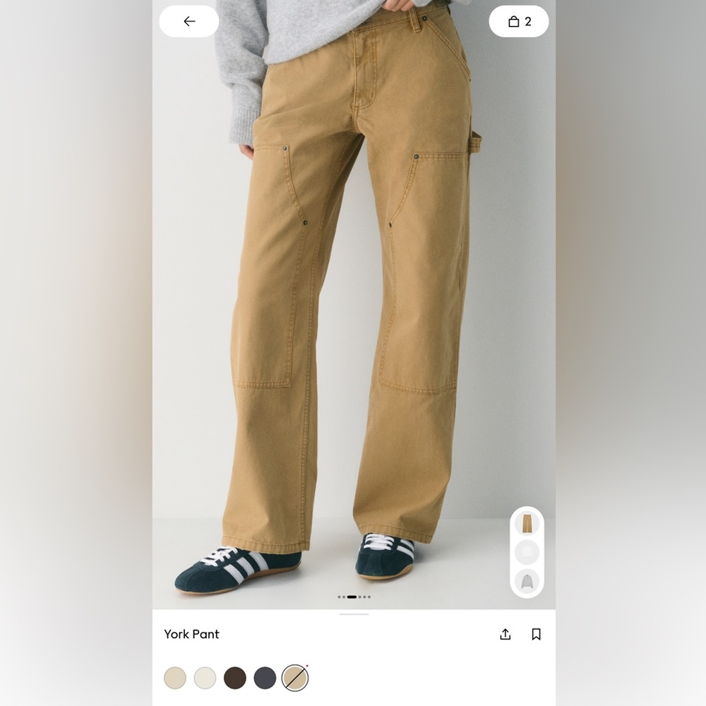 TNA York Pant in sold out colour